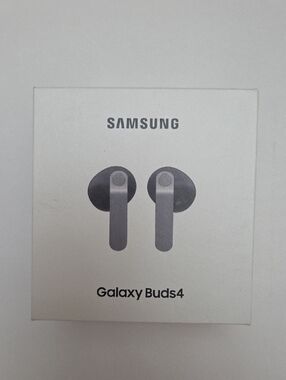 Samsung Galaxy Buds4 New Wireless Earbuds - Silver/Grey